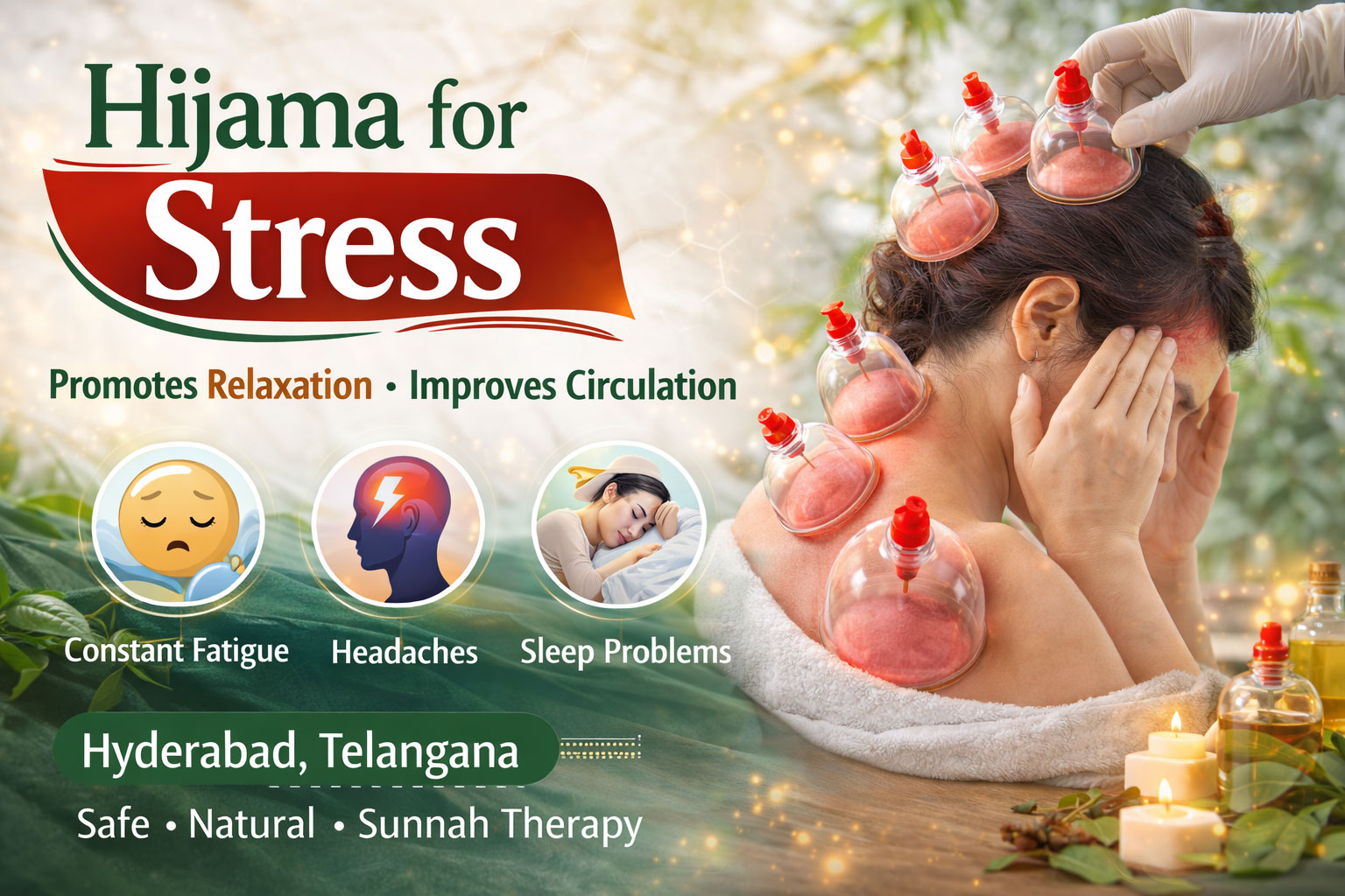 Hijama for Stress Hyderabad